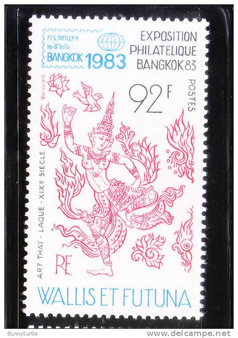 Wallis And Futuna Islands 1983 Thai Dancer Int´l Stamp Show Bangkok MNH - Neufs