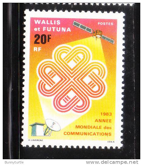 Wallis And Futuna Islands 1983 World Communications Year MNH - Neufs