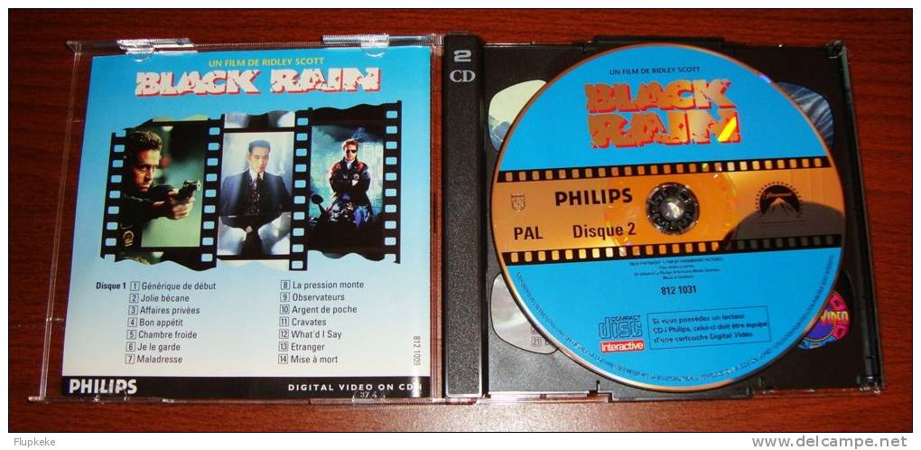 Digital Video On CD-I Philips Black Rain De Ridley Scott Avec Michael Douglas Sur 2 CD-I - Séries Et Programmes TV