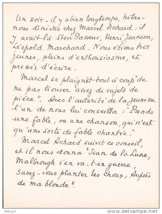 Maurice Chevalier, 25 années de succès, 1925 -1950N°610 sur 3000, édité par continental diffusion, Paris, 1950