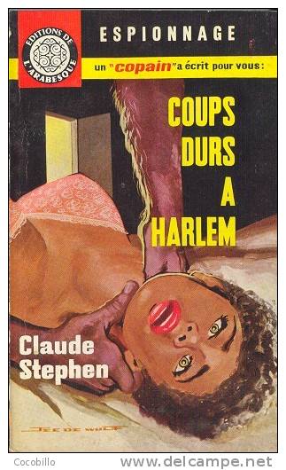 Coups Durs à Harlem -  De Claude Stephen - Editions Arabesque N° 314 - 1964 - Arabesque