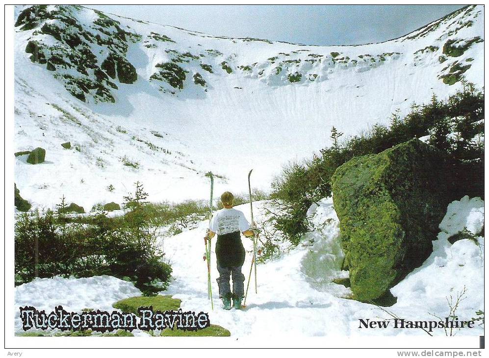 Spring Skiing, Tuckerman's Ravine, New Hampshire  Mount Washington - Wintersport