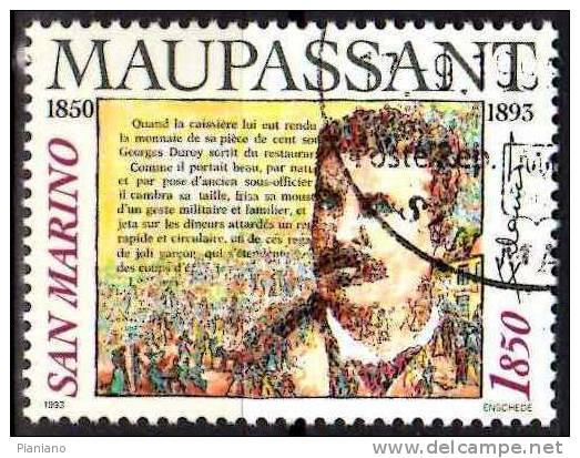 PIA - SMA - 1993 : Autori Famosi  - (SAS 1394-97) - Used Stamps