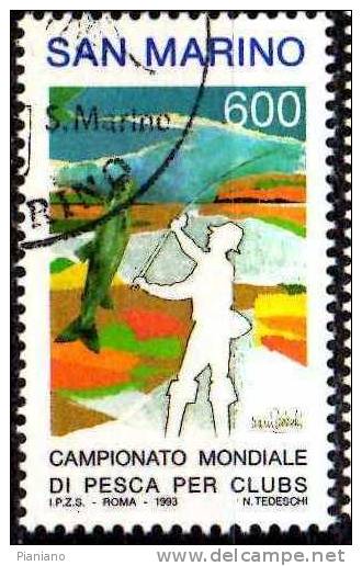 PIA - SMA - 1993 : Avvenimenti Sportivi Del 1993  - (SAS 1366-71) - Used Stamps