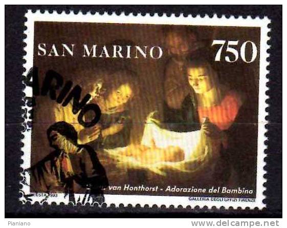 PIA - SMA - 1993 : Natale  - (SAS 1398-1400) - Used Stamps