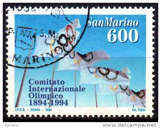 PIA - SMA - 1994 : Centenario Del C.I.O. - (SAS  1411) - Used Stamps
