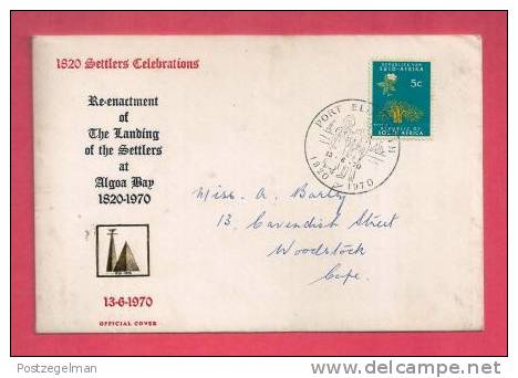 RSA 1970 Addressed  Cover Landing Of The Settlers  Nr. 320 - Covers & Documents