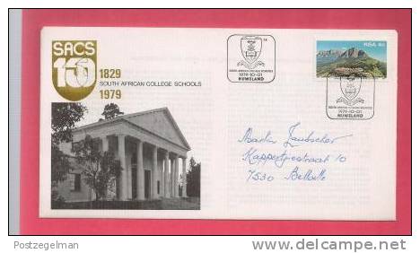 RSA 1979 Addressed  Cover S.A. College Schools  Nr. 561 - Lettres & Documents