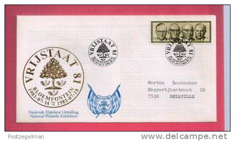 RSA 1981 Addressed  Cover National Philatelic Exhibition Nr. 516 - Lettres & Documents