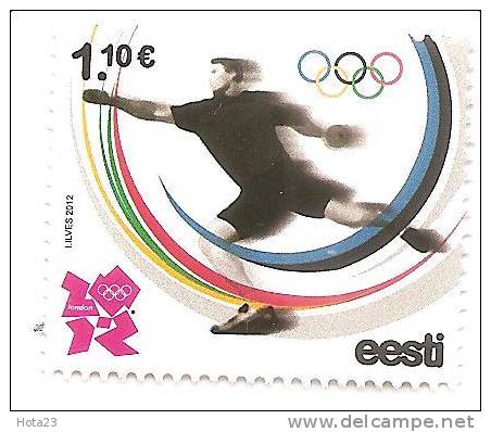 Estonia Estland Estonie London 2012 Olympic Games  MNH - Estland