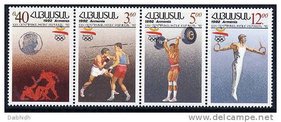 ARMENIA 1992 Olympic Games, Barcelona, Set In Strip Of 4 MNH / ** - Sommer 1992: Barcelone