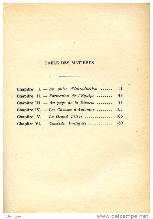 RARE- Histoires De Coqs, La Chasse Au Coq De Bruyère De Louis GEORGE, Ed. De La Toison D'Or, 1951 - Fischen + Jagen