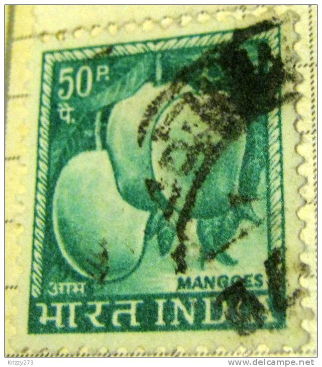 India 1967 Mangoes 50p - Used - Oblitérés