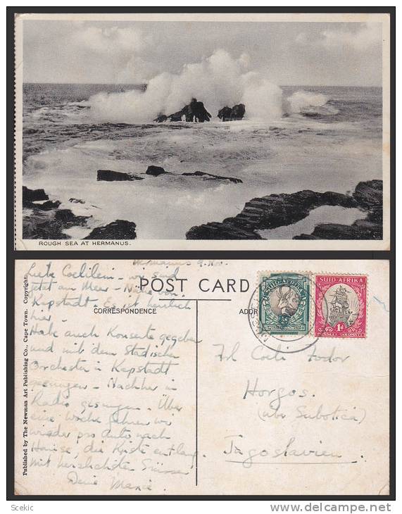 SOUTH AFRICA HERMANUS POSTCARD - D24277 - Südafrika