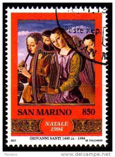 PIA - SMA - 1994 : Natale  - (SAS 1430-32) - Used Stamps