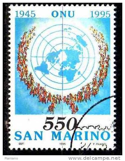 PIA - SMA - 1995 : 50° Dell´ ONU  - (SAS 1448-51) - Used Stamps