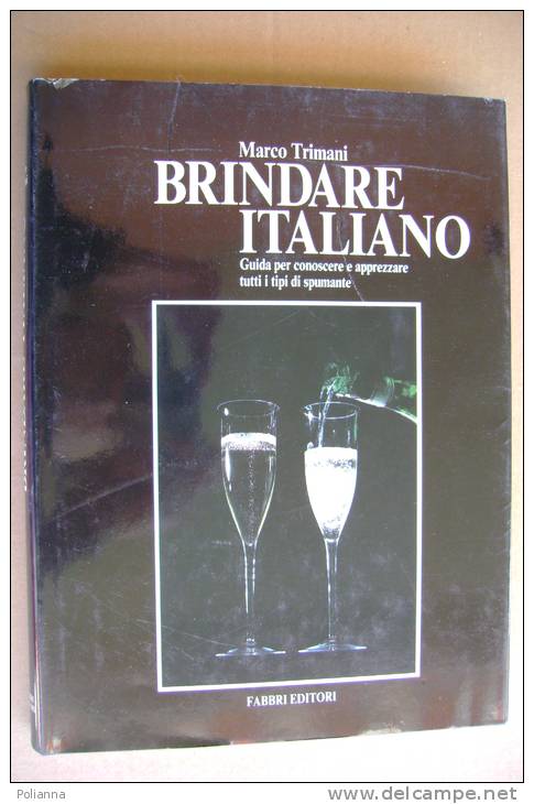 PBH/1  Trimani BRINDARE ITALIANO-VINI SPUMANTI Fabbri Ed.1984/Carpenè/Cinzano/champagne/VINO - Maison Et Cuisine