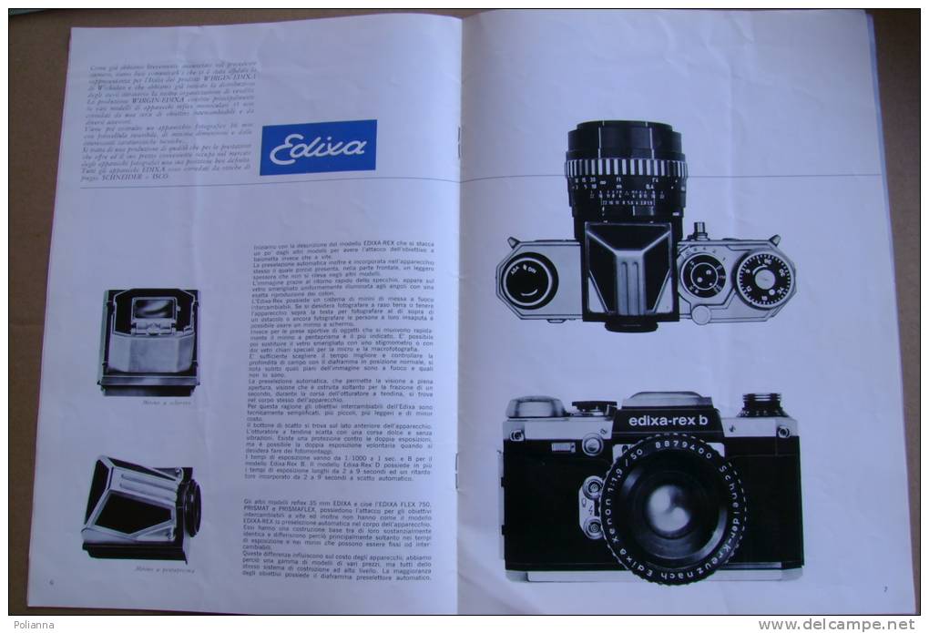 PBH/4 RASSEGNA CATTANEO 1966/LEICAFLEX/LEICA M/EDIXA 16/FOTOGRAFIA - Pictures