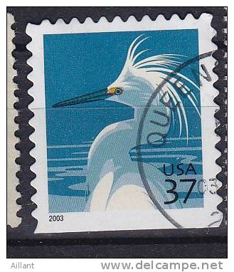 Etats-Unis. United States. Aigrette. ° Oblitéré - Storks & Long-legged Wading Birds