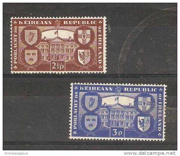 IRELAND -  1948 RECOGNITION OF REPUBLIC SET OF 2 MH*  SG 146-147 - Ungebraucht