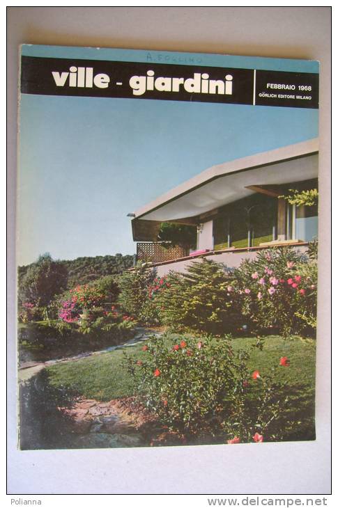 RA#01#02 VILLE - GIARDINI Gorlich Ed. 1968/GOLF CLUB HOUSE DI PUNTA ALA/GIARDINO DI BOBOLI A FIRENZE - Kunst, Design, Decoratie
