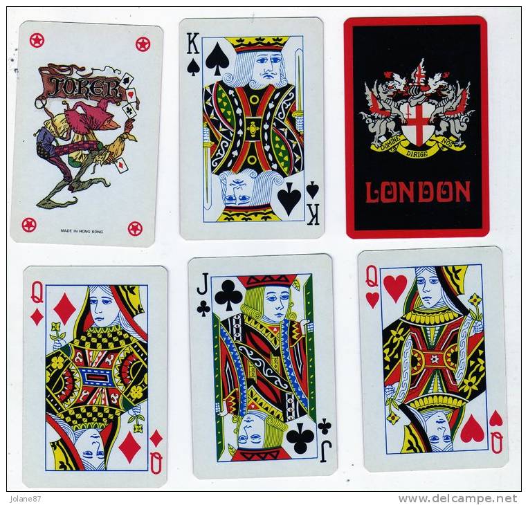 JEU DE CARTES    SOUVENIR DE LONDRES     LONDON - Autres & Non Classés