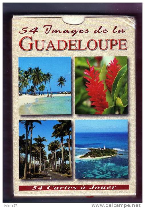 JEU DE CARTES    52 IMAGES DE LA GUADELOUPE - Otros & Sin Clasificación