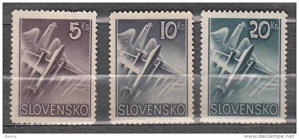 Slovakia 1940 Mi# 76-78  MNH * * - Unused Stamps