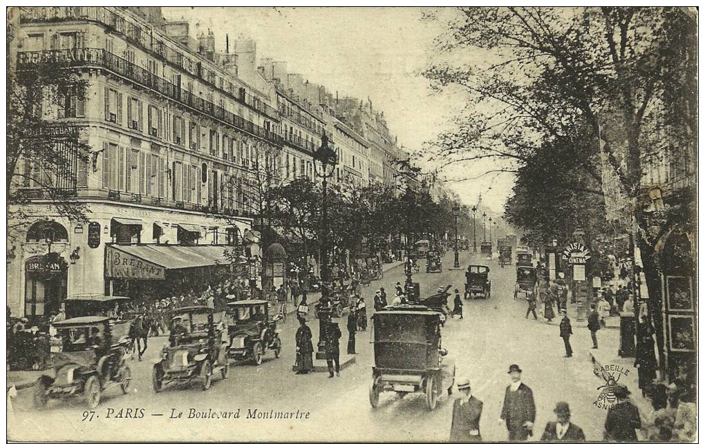 27c - 75 - Paris - Le Boulevard Montmartre - District 09