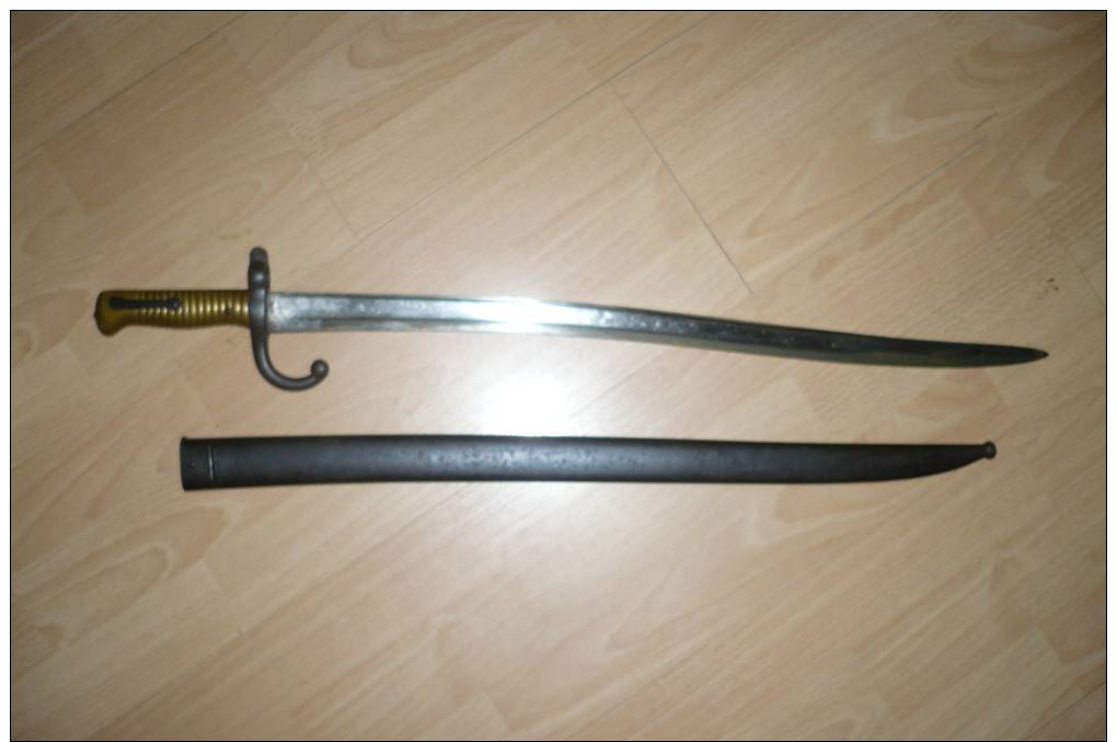 Sabre-baionnette Modèle 1867chassepot Francais - Knives/Swords
