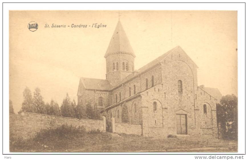 SAINT-SEVERIN - Condroz - L'Eglise - Editée Par  ORY - RENARD - Place De L'Eglise - Voir Scans (146)b96 - Nandrin