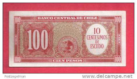 CHILE  Banknote Mint UNC. 100 Pesos - Chile