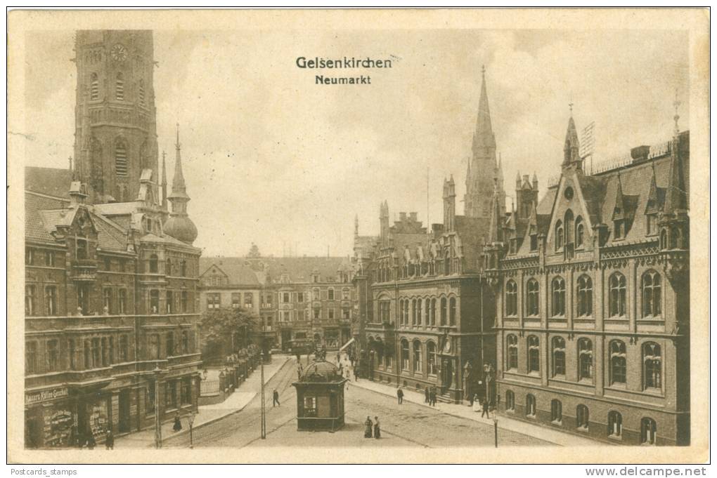 Gelsenkirchen, Neumarkt, 1920 - Gelsenkirchen