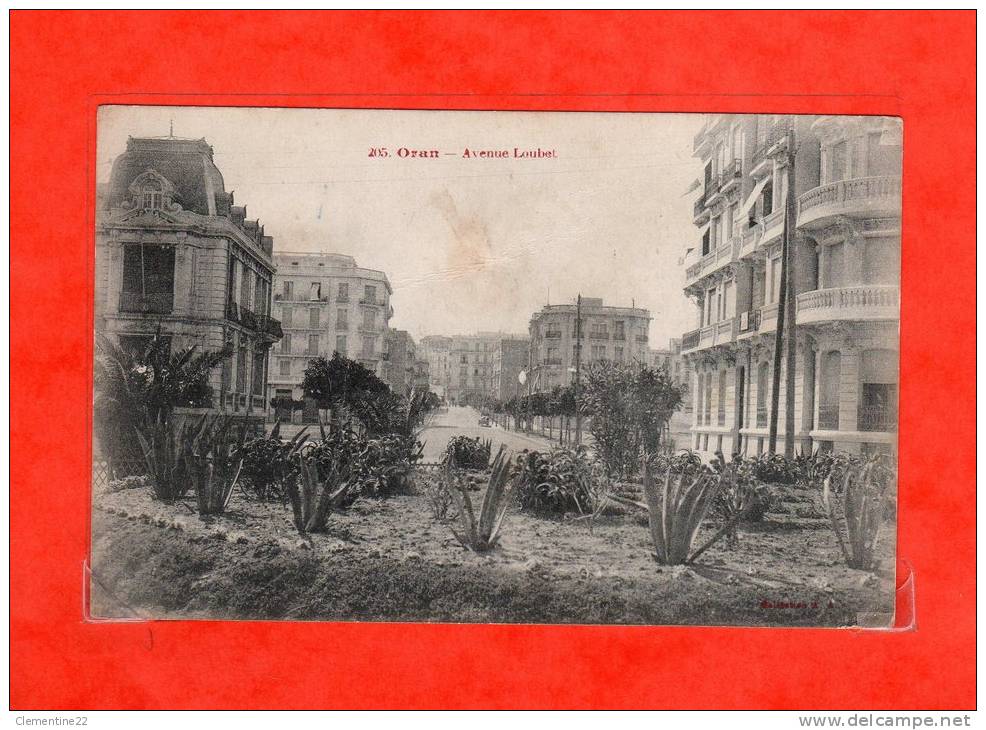 N°205 Oran Avenue Loubet (   écrite Du 20 Juin 1919  ) Edition : Aa - Oran