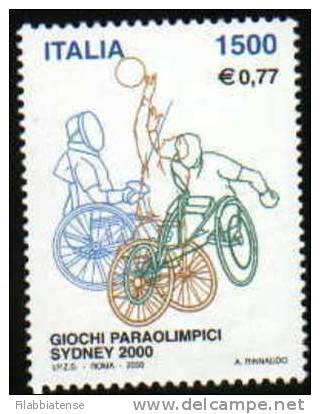 2000 - Italia 2540 Paraolimpiadi Di Sidney ---- - Verano 2000: Sydney - Paralympic