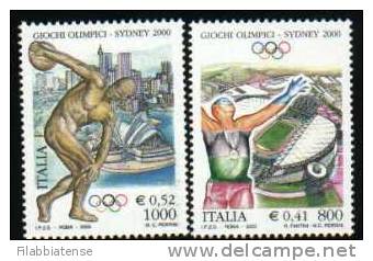 2000 - Italia 2531/32 Olimpiadi Di Sidney ---- - Verano 2000: Sydney