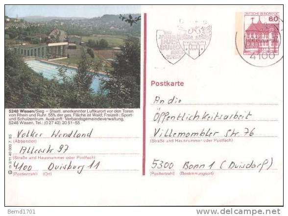 Germany - Karte Echt Gelaufen / Card Used (r874) - Illustrated Postcards - Used