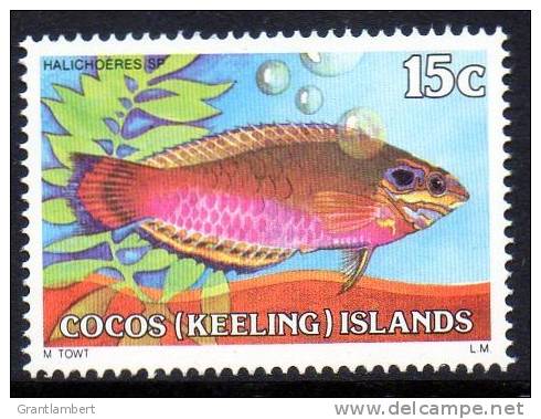 Cocos Islands 1979 Fishes 15c Pink Wrasse MNH  SG 38 - Islas Cocos (Keeling)