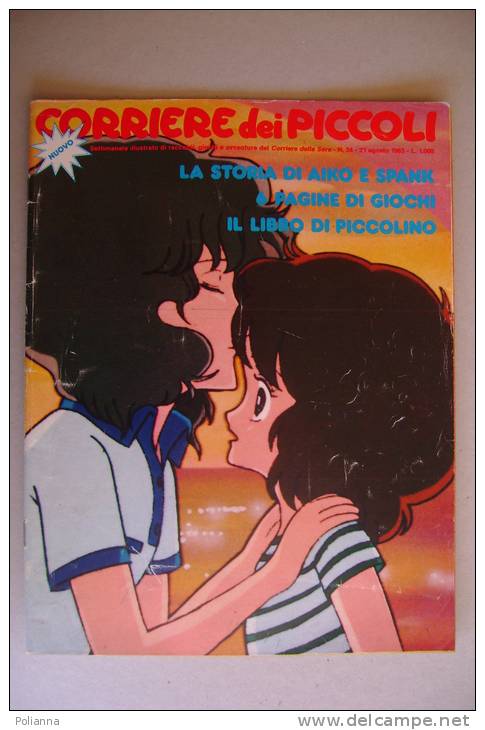 RA#02#08 CORRIERE DEI PICCOLI N.35 Agosto 1983/FUMETTI MANGA/HELLO SPANK/STEFY/ALTAN/BARBAVERDE/BIG JIM/CICCIBUM/CHOBIN - Corriere Dei Piccoli