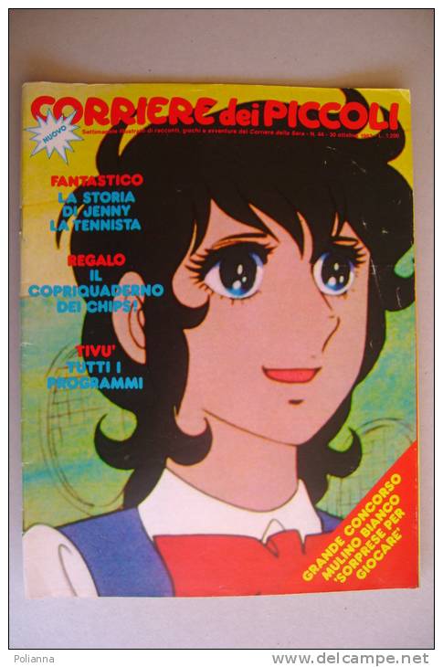 RA#02#14 CORRIERE DEI PICCOLI N.44 Ottobre 1983/FUMETTI MANGA/JENNY TENNISTA/FLINTSTONE/ALTAN/BARBAVERDE/PUFFI/CICCIBUM - Corriere Dei Piccoli