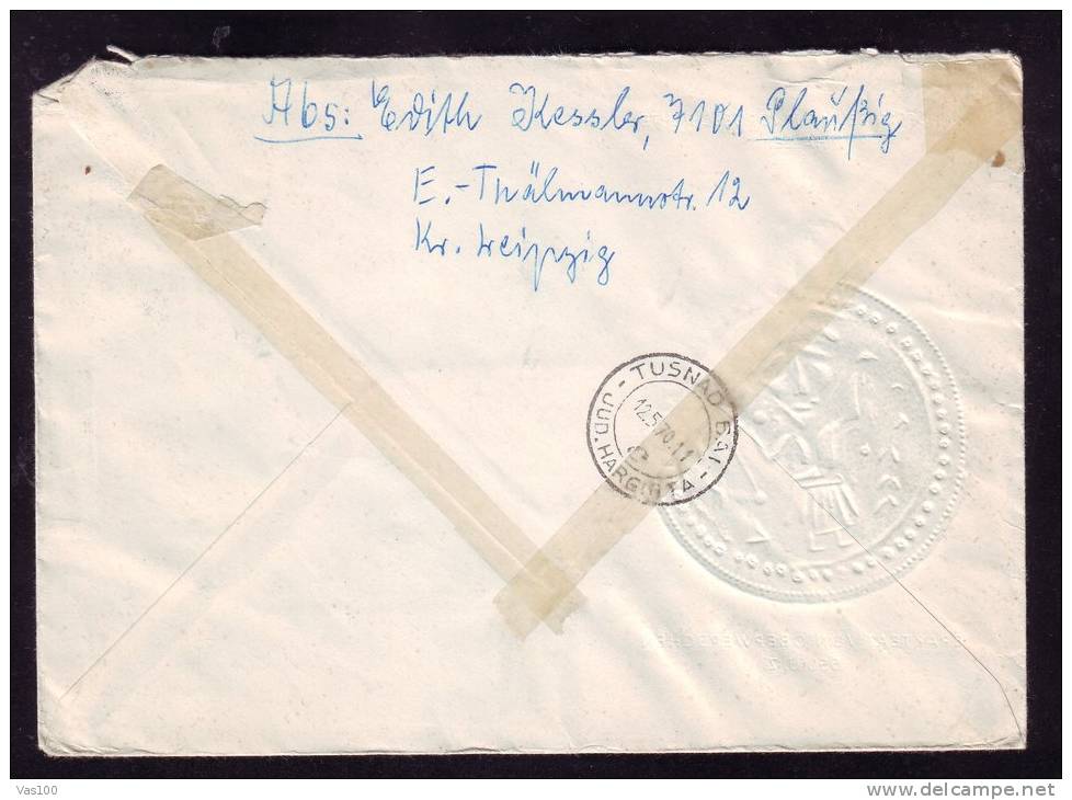 AIRMAIL COVER NICE FRANKING 1970,FROM GERMANY SEND TO ROMANIA. - Brieven En Documenten
