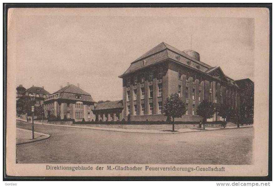Germany - Direktionsgebaude Der M.-Gladbacher Feuerversicherungs-Gesellschaft - Mönchengladbach