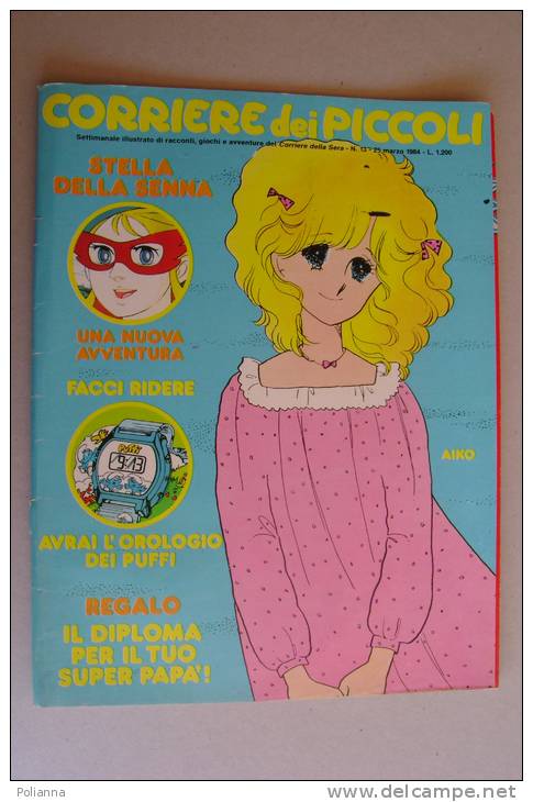 RA#03#08 CORRIERE DEI PICCOLI N.13 Marzo 1984/FUMETTI MANGA/LADY LOVE/HELLO SPANK/TULIPANO NERO/ALTAN/JENNY TENNISTA - Corriere Dei Piccoli