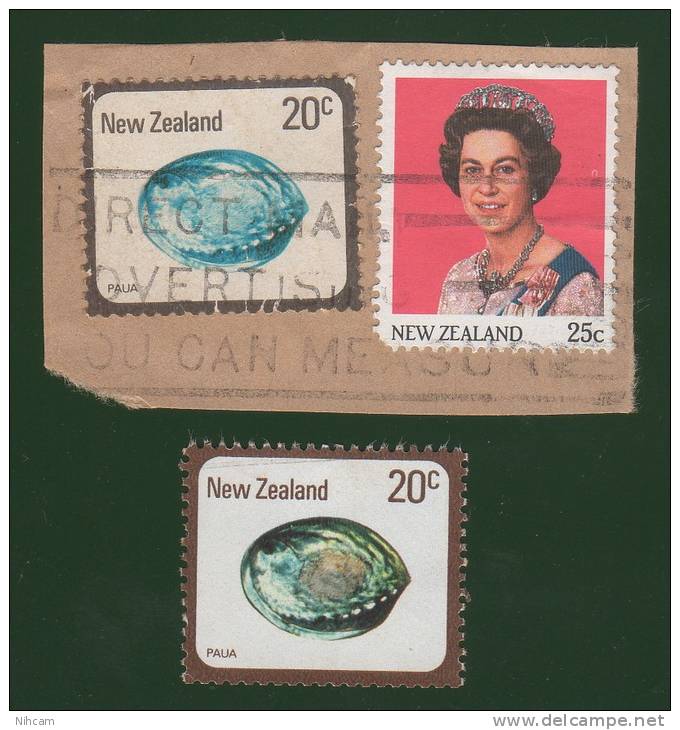 NEW-ZELAND - SANS JAUNE - WITHOUT YELLOW - état VOIR ! - Errors, Freaks & Oddities (EFO)