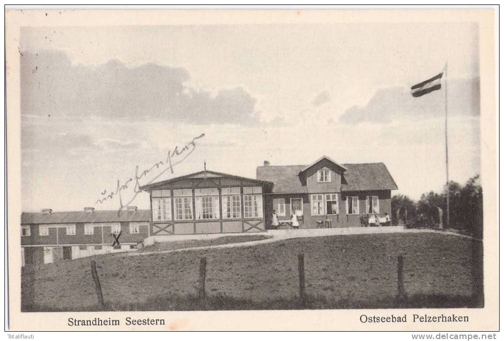 Neustadt In Holstein Ostseebad Pelzerhaken Strandheim Seestern 3.7.1926 TOP-Erhaltung - Neustadt (Holstein)