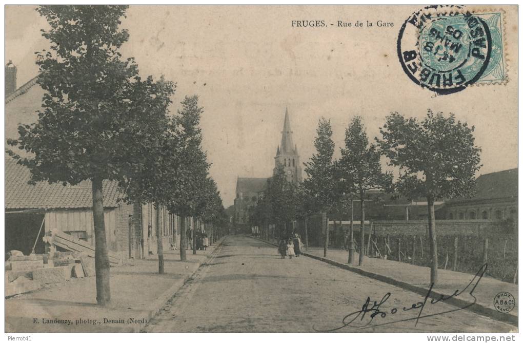 FRUGES - Rue De La Gare - Fruges