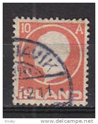 Q1038 - ISLANDE ICELAND Yv N°69 - Usados