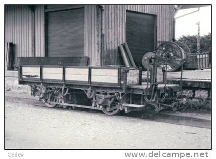 Chemin De Fer Gland-Begnins, Train à Gland Photo 1948 BVA 220.4 GB - Gland