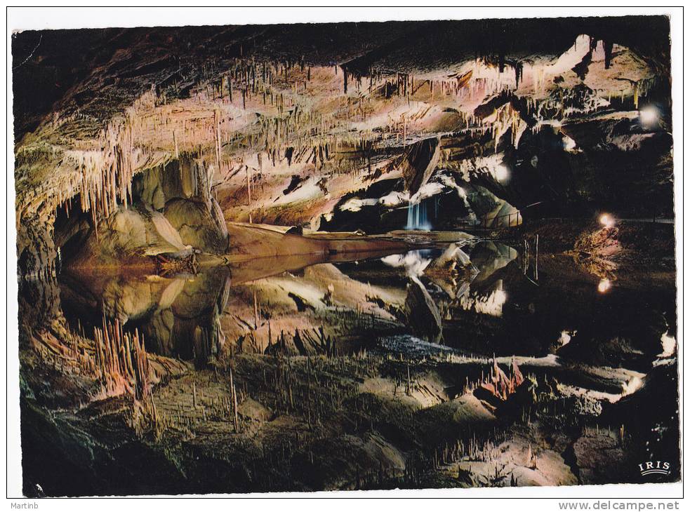 CPSM Grand Format ( 21x15)   Les Grottes De LACAVE  La Ville Engloutie - Lacave