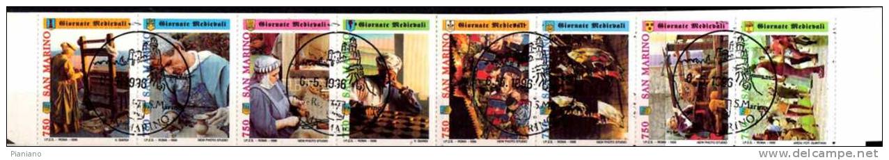PIA - SAN  MARINO. - 1996 : Giornate Medioevali    - (SAS  L 4) - Booklets